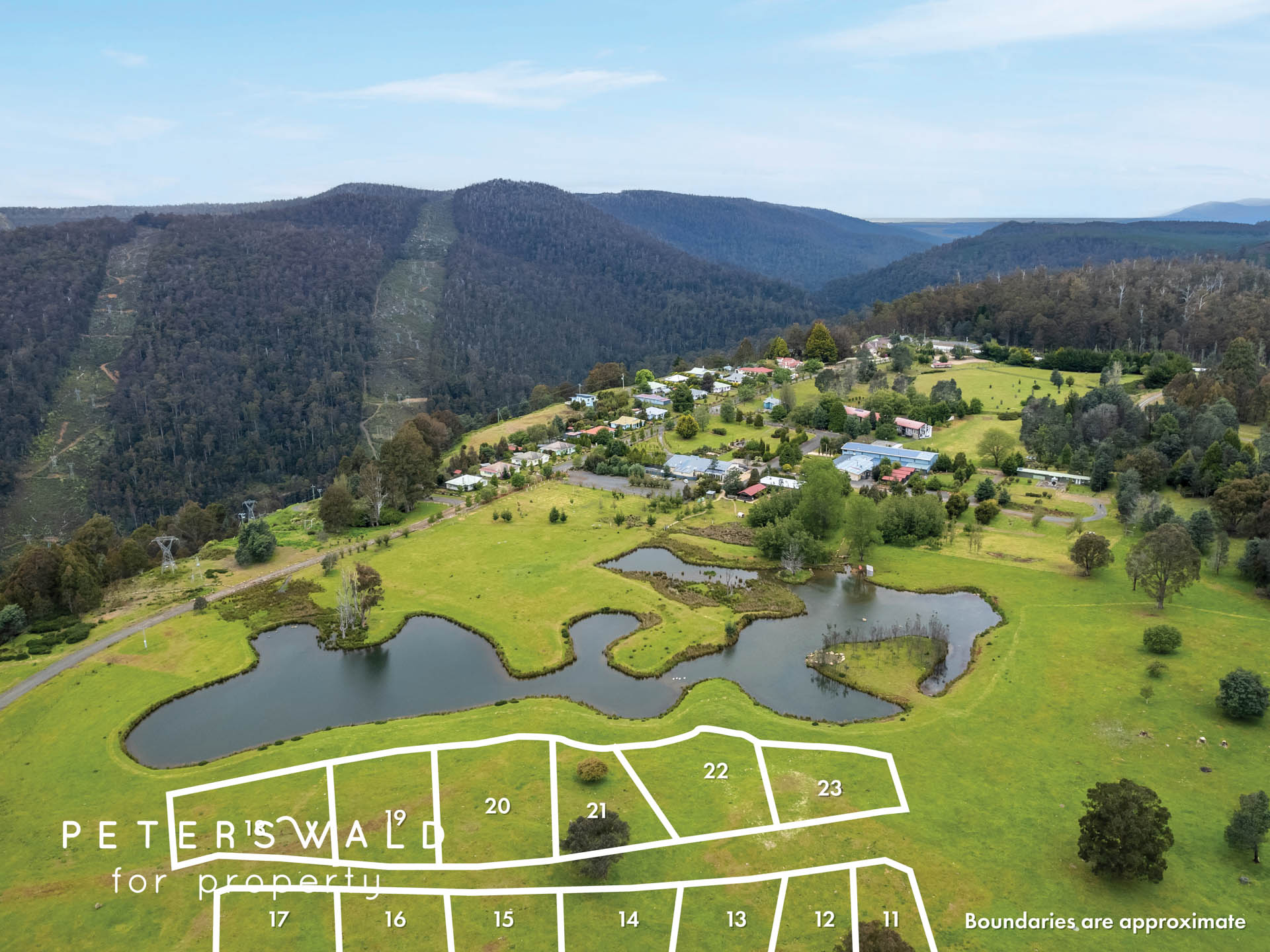 PRESS RELEASE: Entire Tasmanian town for sale – Tarraleah Estate