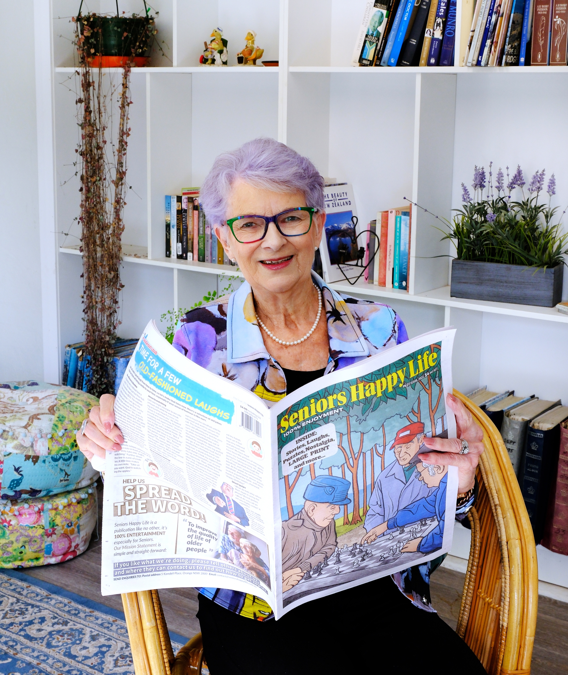 PRESS RELEASE: Changing the way older people feel about life