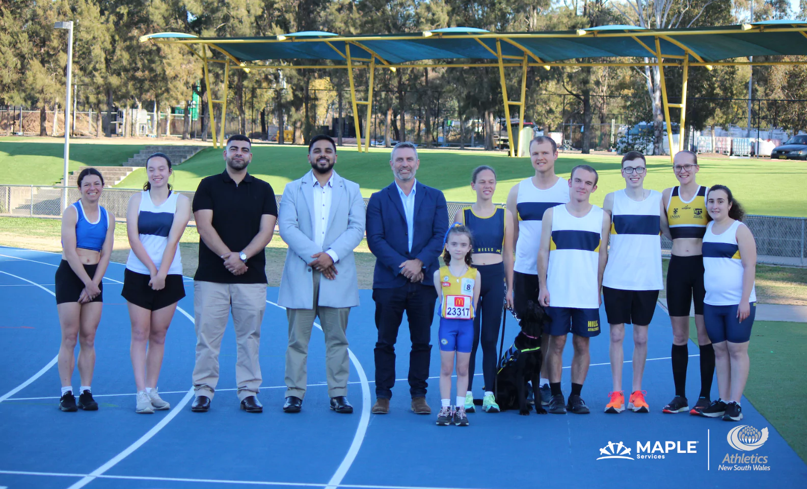 PRESS RELEASE: Maple Services announces landmark partnership with Athletics NSW