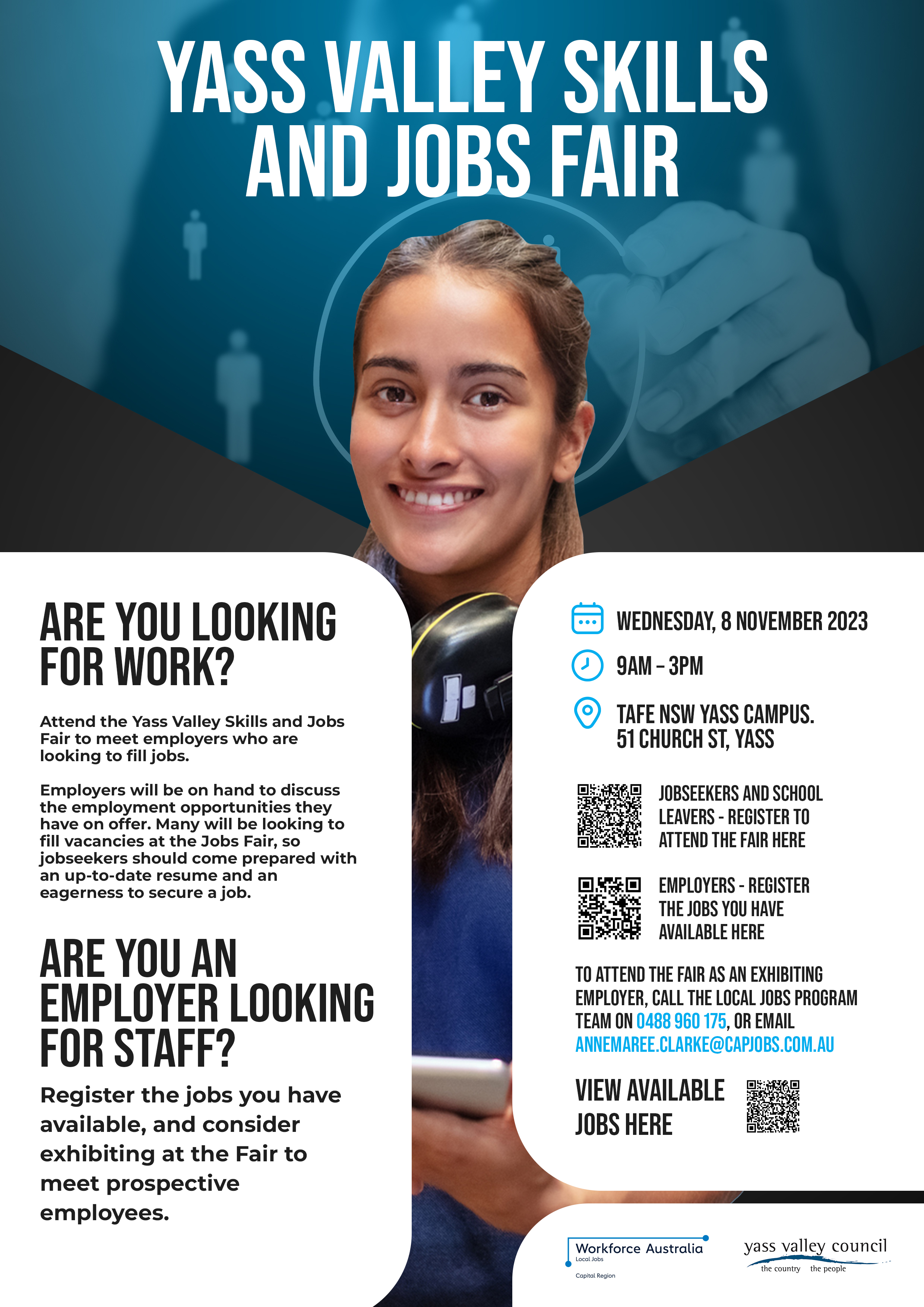 PRESS RELEASE: Yass Valley Skills and Jobs Fair: Bridging the Gap Between Jobseekers and Employers