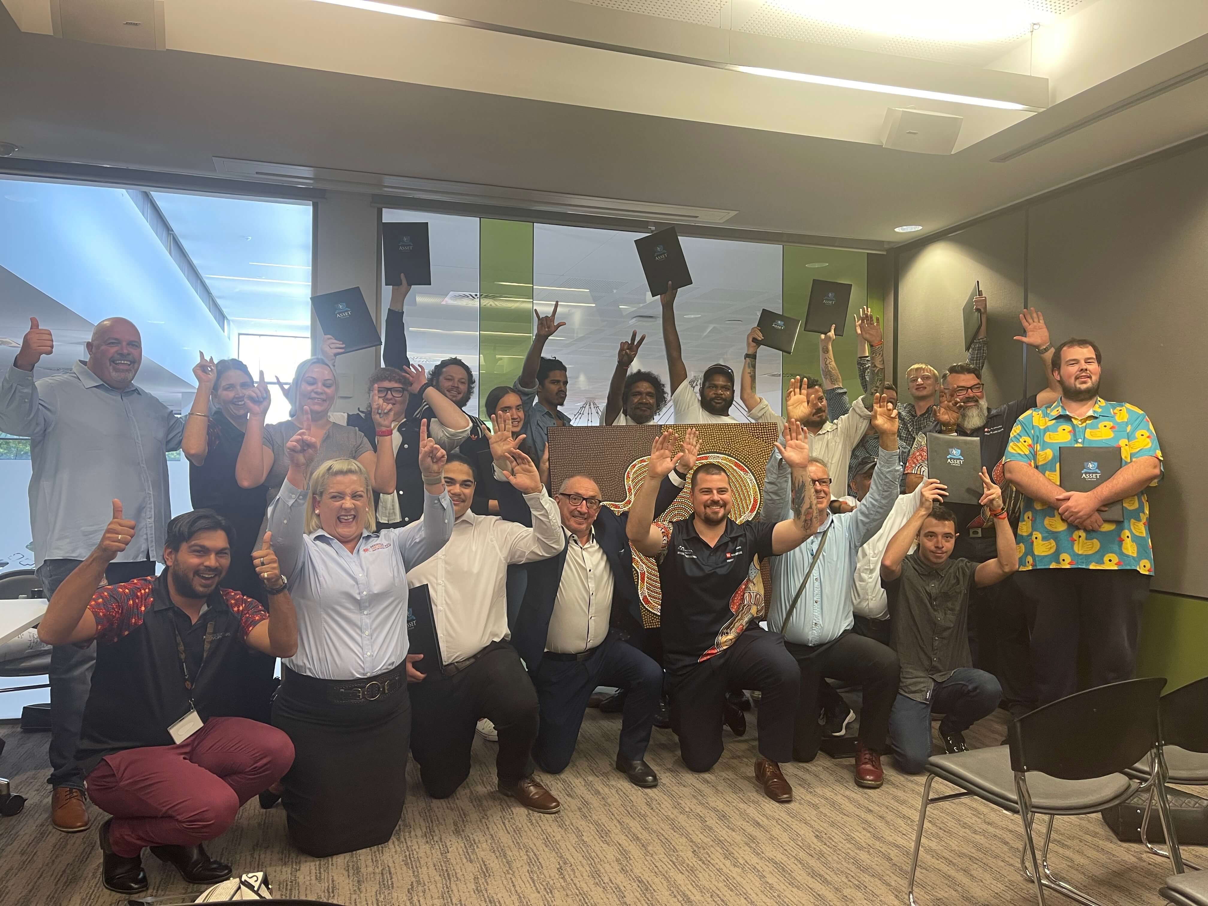 PRESS RELEASE: Empowering Indigenous Futures: Celebrating Graduation Day at Wilson Security’s ‘Making Tracks’ Program