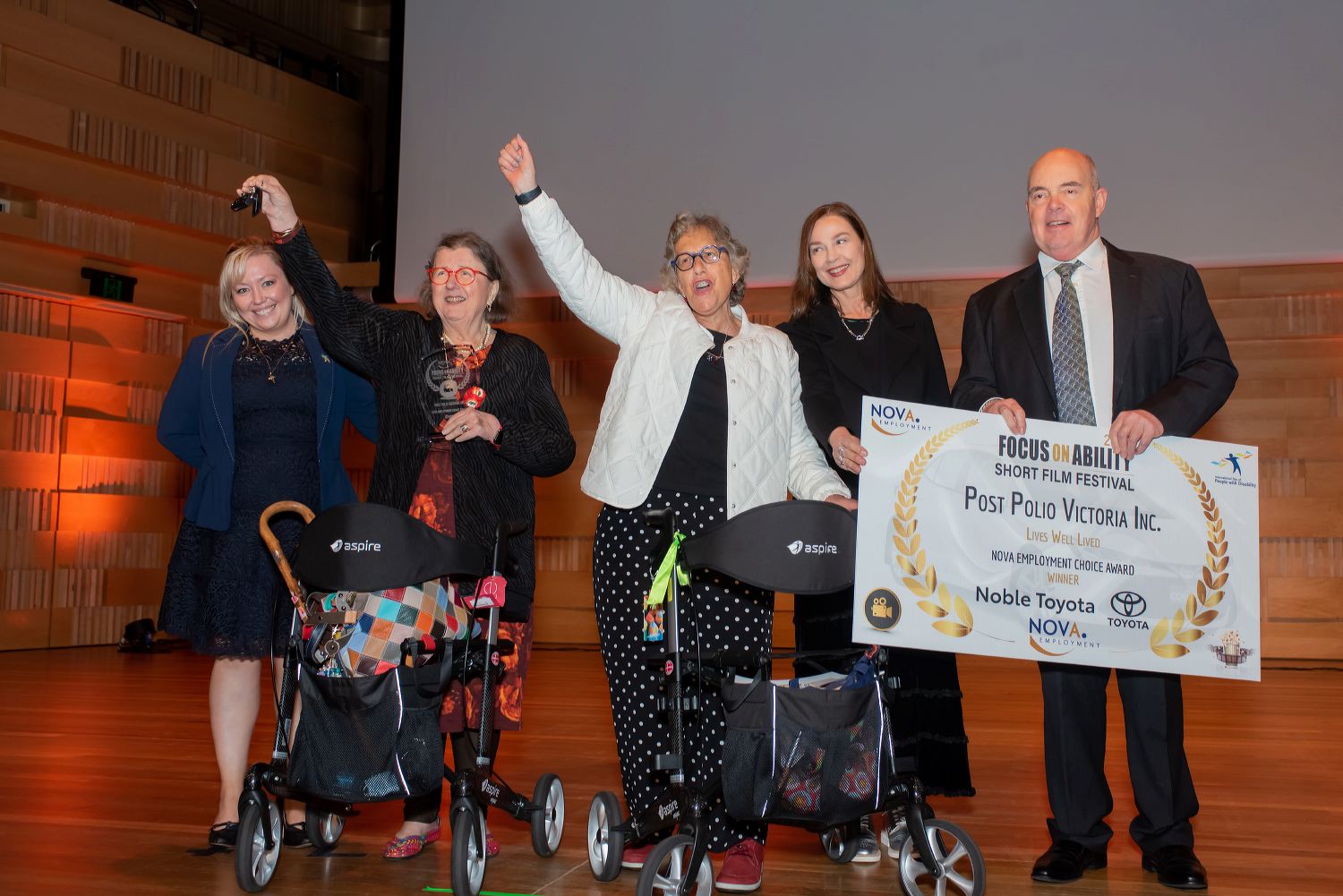 PRESS RELEASE: AUSSIE POLIO SURVIVORS WIN INTERNATIONAL FILM AWARD