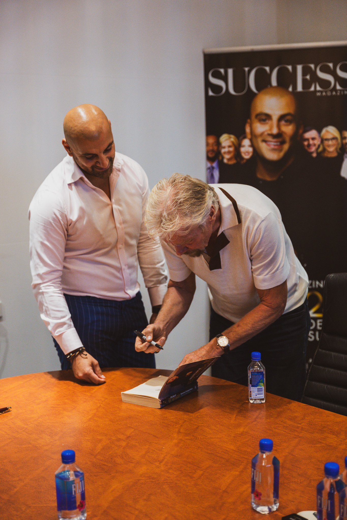 PRESS RELEASE: Sir Richard Branson Commends Aaron Sansoni on sizeable Donation to Charity
