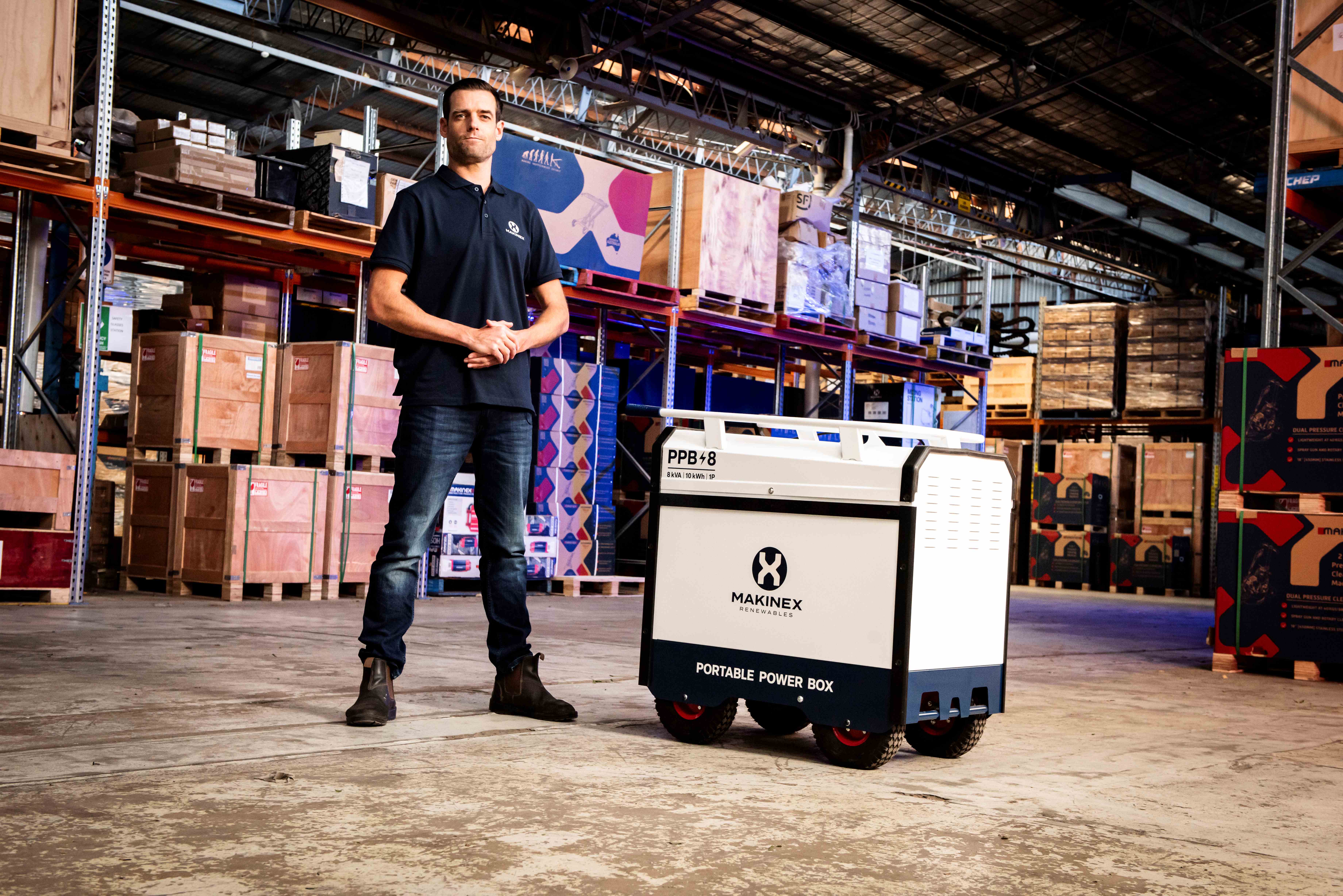 PRESS RELEASE: INTRODUCING THE FUTURE OF PORTABLE POWER: THE MAKINEX PORTABLE POWER BOX (PPB)