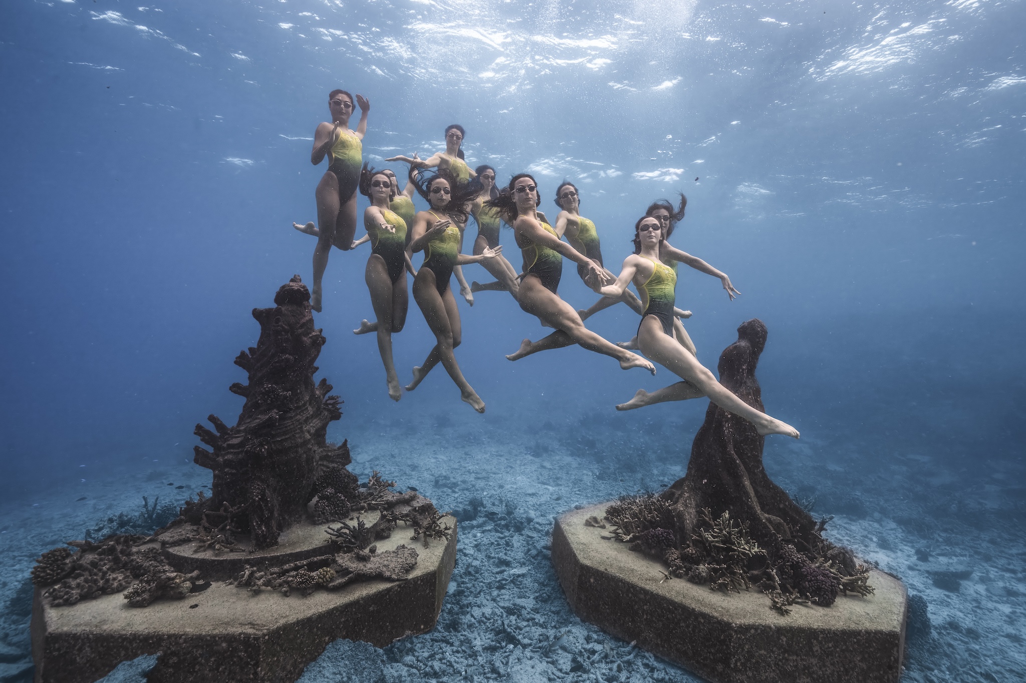 PRESS RELEASE: DIVE INTO GREATNESS: A SUCCESSFUL FUSION OF OLYMPIC ATHLETES, ART, AND CONSERVATION FOR THE GREAT BARRIER REEF