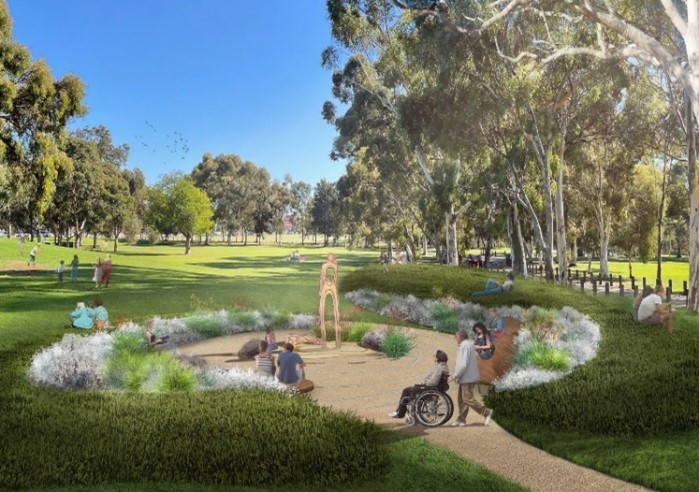PRESS RELEASE: CREATION OF AUSTRALIAN FIRST, HITS IMPORTANT MILESTONE: THE PLACE OF COURAGE