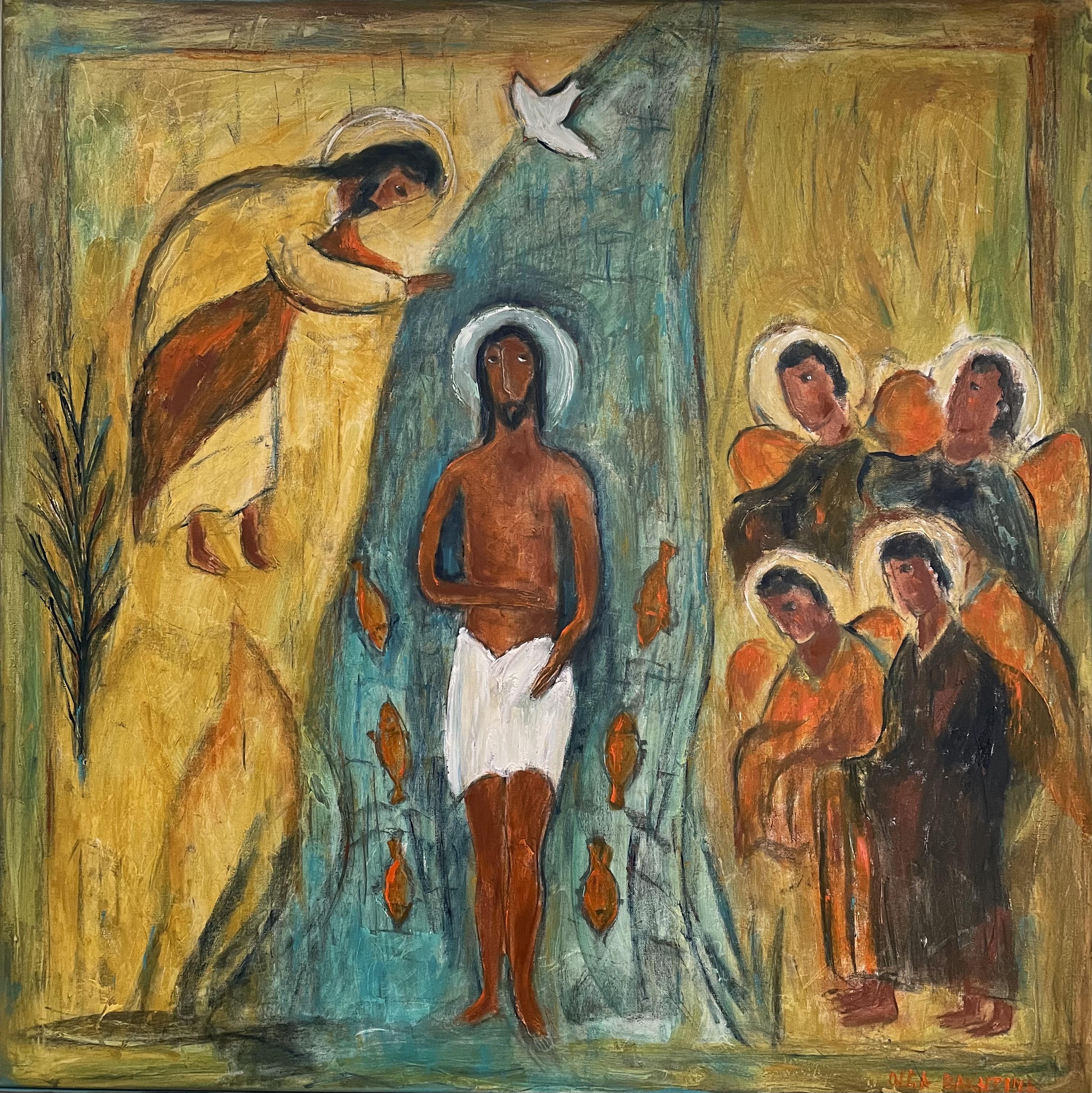 PRESS RELEASE: St John’s Cathedral Exhibits ‘Sailing to Byzantium’ by Olga Bakhtina