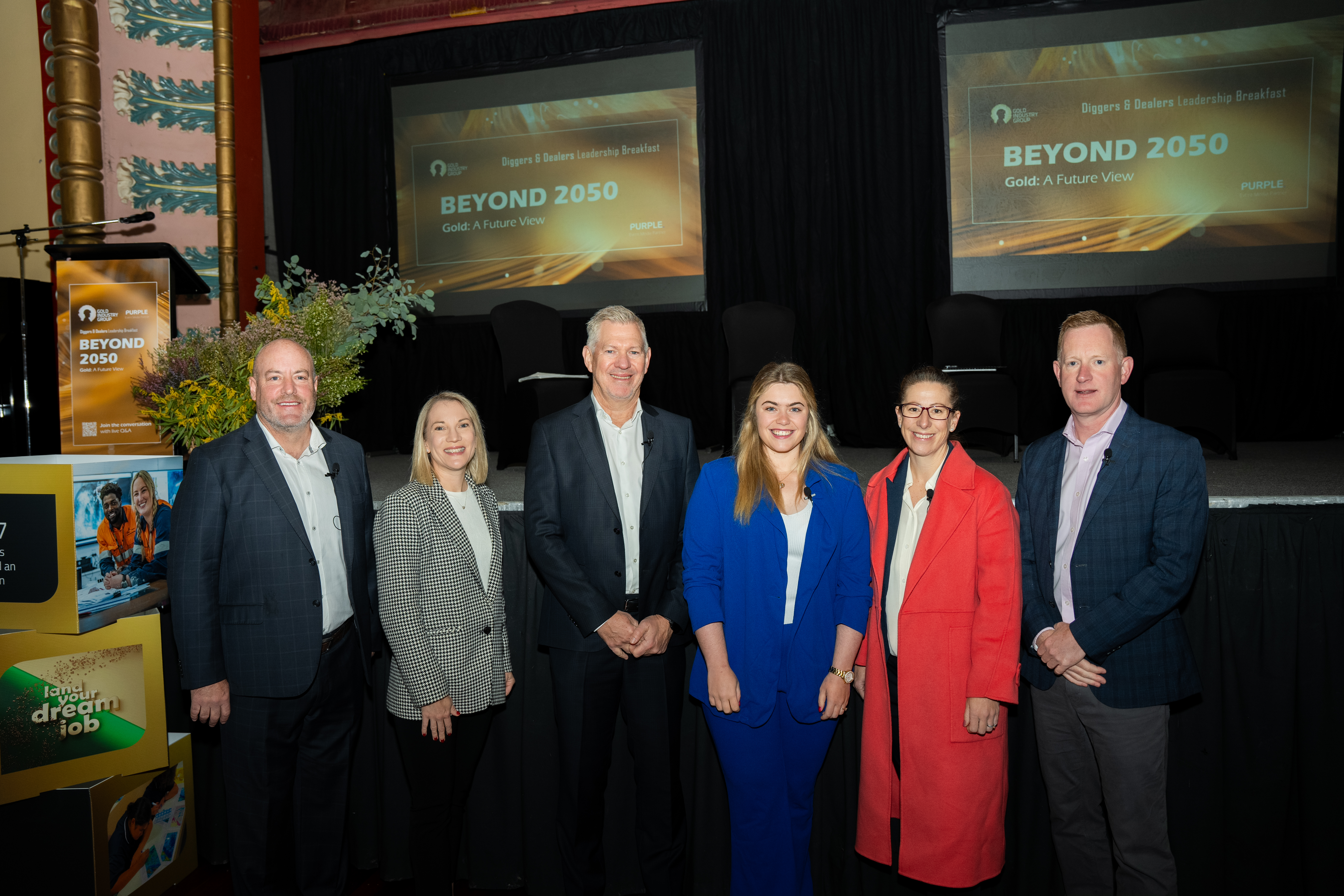 PRESS RELEASE: Gold industry leaders envision a technological revolution by 2050