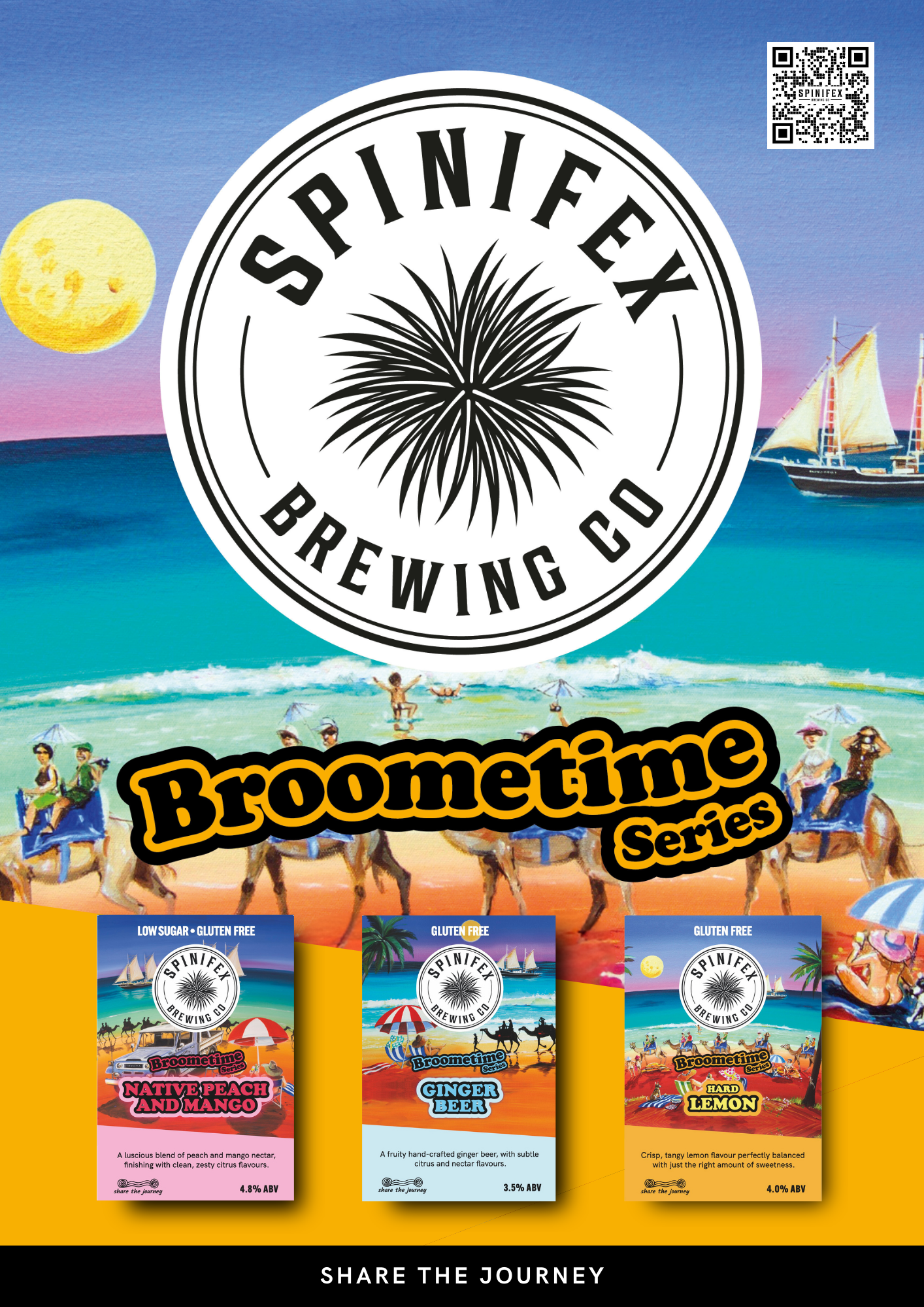 PRESS RELEASE: Spinifex Brewing Co Launches new “Broometime” RTD Series